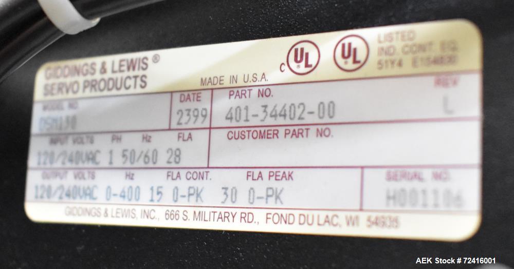 Used Jones APM Pouch King High Speed Horizontal Form Fill Seal with Adjustable